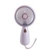 with Colorful Light Mini Handheld Fan Portable Small Electric Fan  For Travel Summer Gift