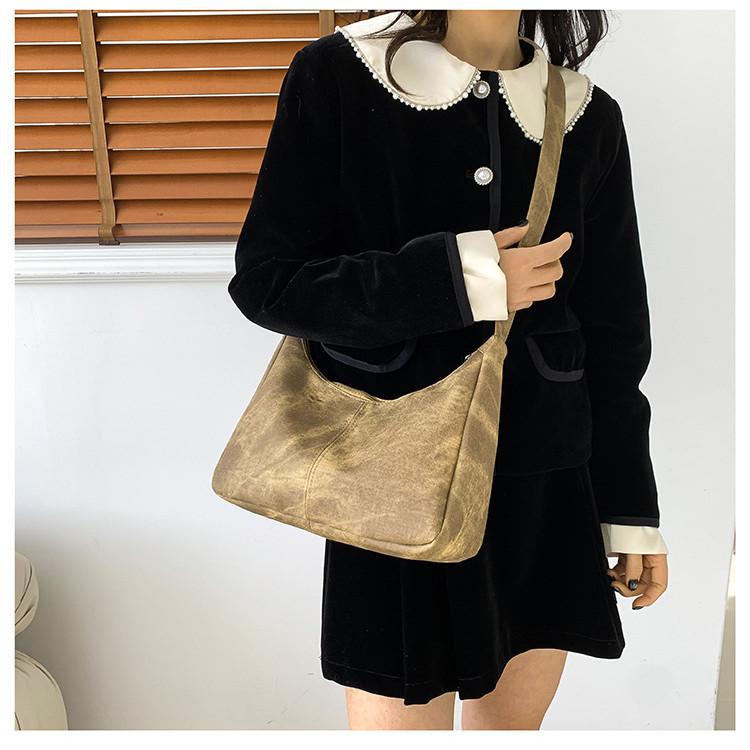 IELGY Пригородная сумка большой вместимости в стиле ретро — фото 8