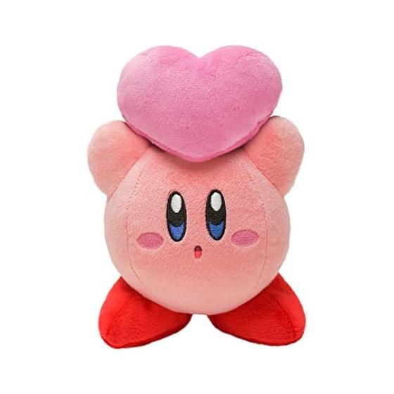 San-Ei Trading Kirby ALL STAR COLLECTION Kirby (Friend Heart Throw) (S) Plush W11xD8xH15cm KP33