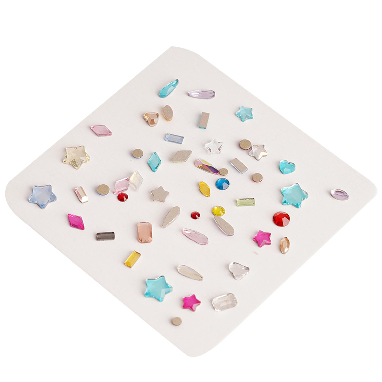 

100 шт. плоских стеклянных стразов для дизайна ногтей для проектов «сделай сам» и украшений для одежды, рукоделия и шитья A