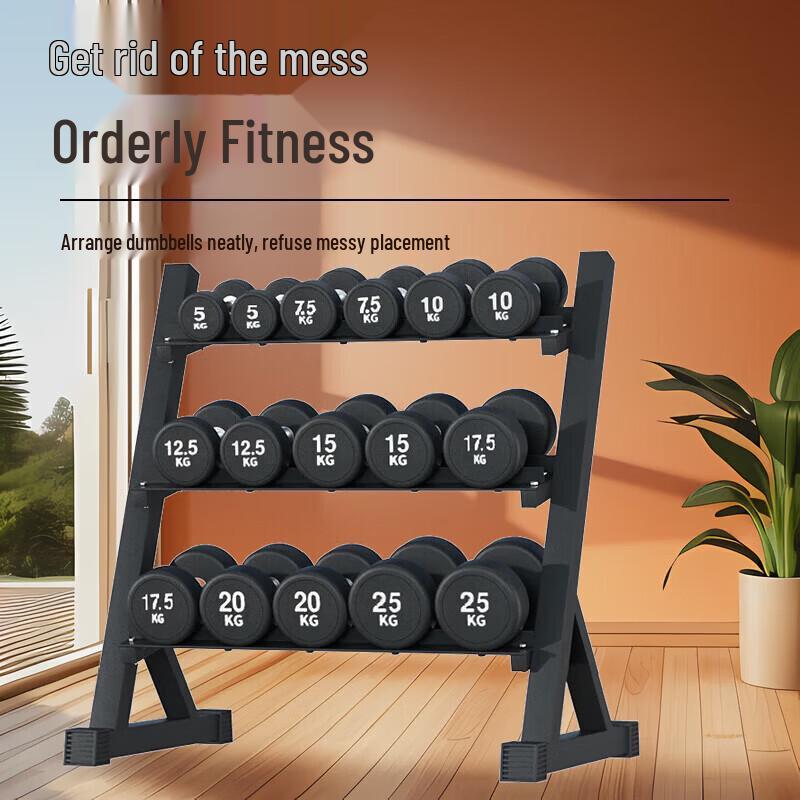 Shangxiong Dumbbell Rack and Weight Plate Set