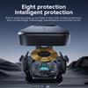 UYUXIO Air Vent Car Phone Holder Manual Clamp Wireless Car Charger 15W Fast Charging Adapter for iPhone Samsung Android Phones