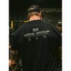 GBRS Group Logo en Slogan Print Zwaar Thema T-shirt | Zacht en Comfortabel Klassieke Pasvorm met een Vechtstijl Ontwerp, Perfect voor Casual