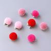 1 Pair Kids Pom Pom Ear Clip Plush Ball Kid Girls Children Clip No Piercing Earrings Jewelry