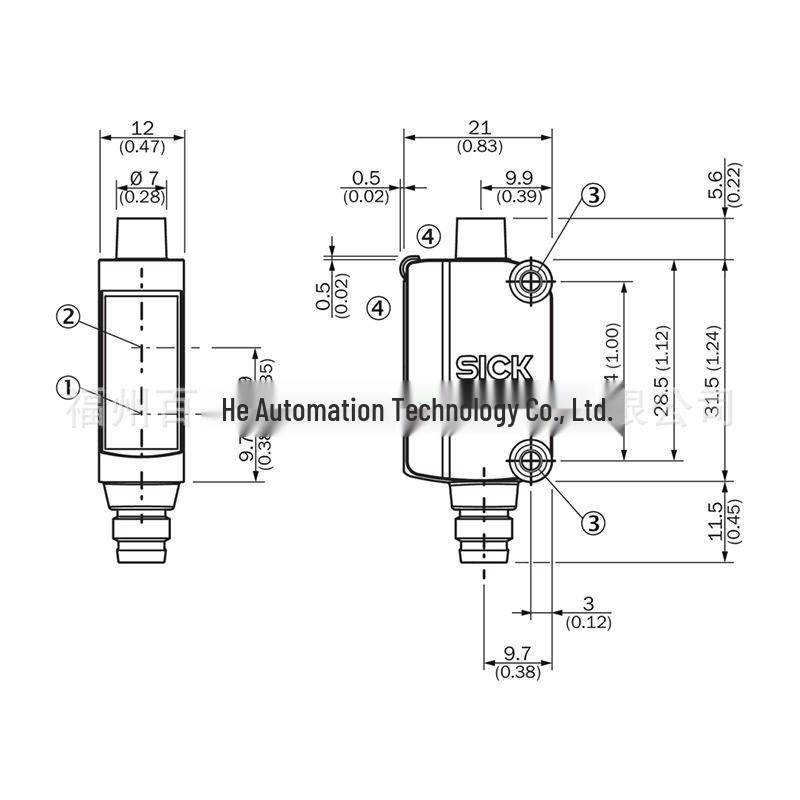KTM-MB31191P & KTM-MP31181P Color Mark Sensors - Brand New, Original, In Stock.