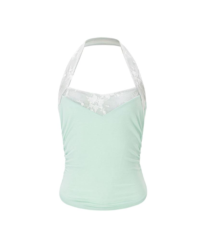 Peullijeunopallou Teresa Sleeveless Top (Mint)