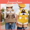 Sesame Baby Cartoon Child Backpack With Antiloss Leash For Kindergarten And Preschool Kids