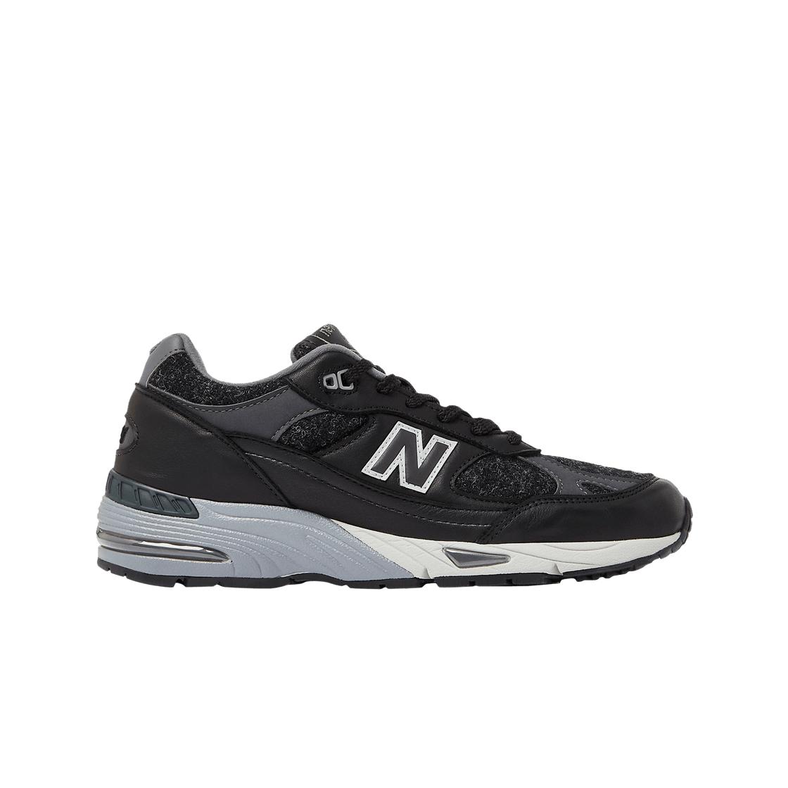 

New Balance 991 Сделано в Великобритании Black Grey M991DJ Кроссы мужских