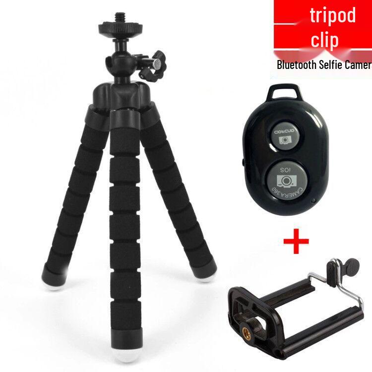 Universal Mobile Phone Tripod: Versatile Octopus Selfie Stick & Live Streaming Stand