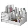 Caja de Almacenamiento Organizadora de Cosméticos Tocador Escritorio Estante de Almacenamiento de Plástico Simple y de Gran Capacidad Almacenamiento de Productos para el Cuidado de la Piel