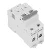 Circuit Breaker Mini 2P MCB Air Switch Overload Protector DC 500V 63A for Home Office