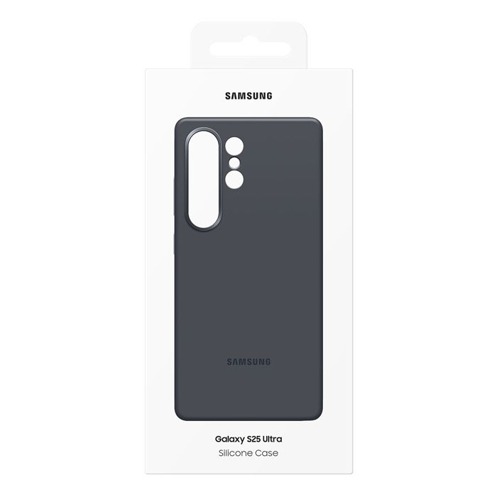 Coque silicone Galaxy S25 Ultra Noir