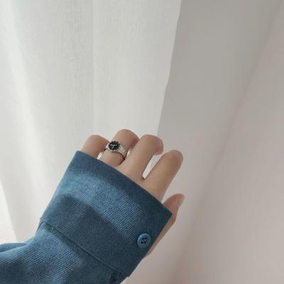 Simple Watch Design Style Personality Girl Trendy Classic Ring Creative Jewelry