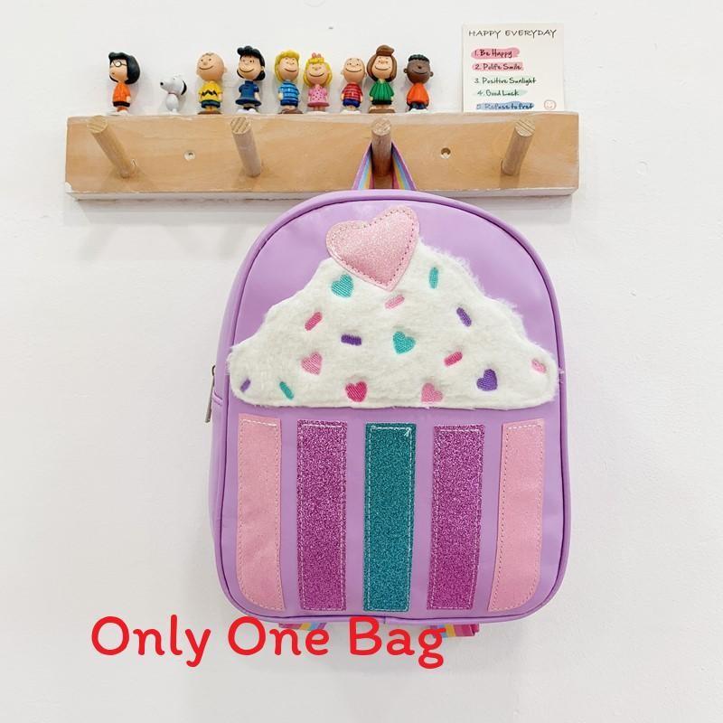 Cartoon Line Panda Girls Toddler Backpack With Fashion Sequins For Use School