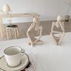Modern Minimalist Abstract Figurine Ornaments for Nordic Office and Bookshelf Display