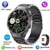 LS  New Smart Watch Men HD  Screen GPS Motion Tracking Heart Rate Blood Pressure Bluetooth Calls SmartWatch Waterproof