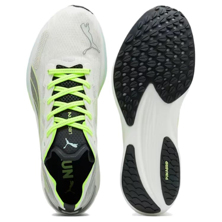 New PUMA Liberate Nitro 2 Shock Absorbers Slip Resistant Low Top Running Shoes Men's Gray Green 377315-17