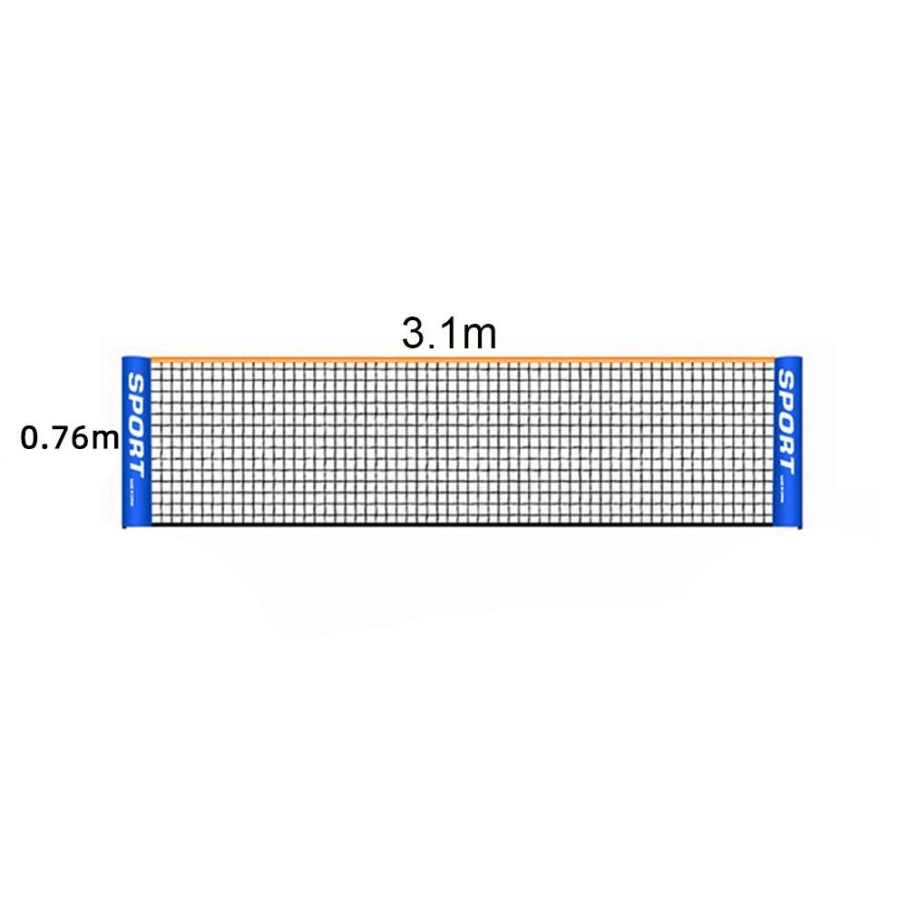 

Maitebao Portable Height-Adjustable Badminton and Tennis Net Rack Set (3m/4m/5m/6m)