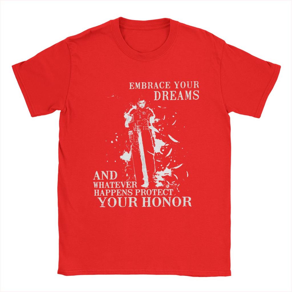 Maglietta Vintage Final Fantasy 7 da Uomo Girocollo 100% Cotone Manica Corta T-Shirt Idea Regalo Abbigliamento