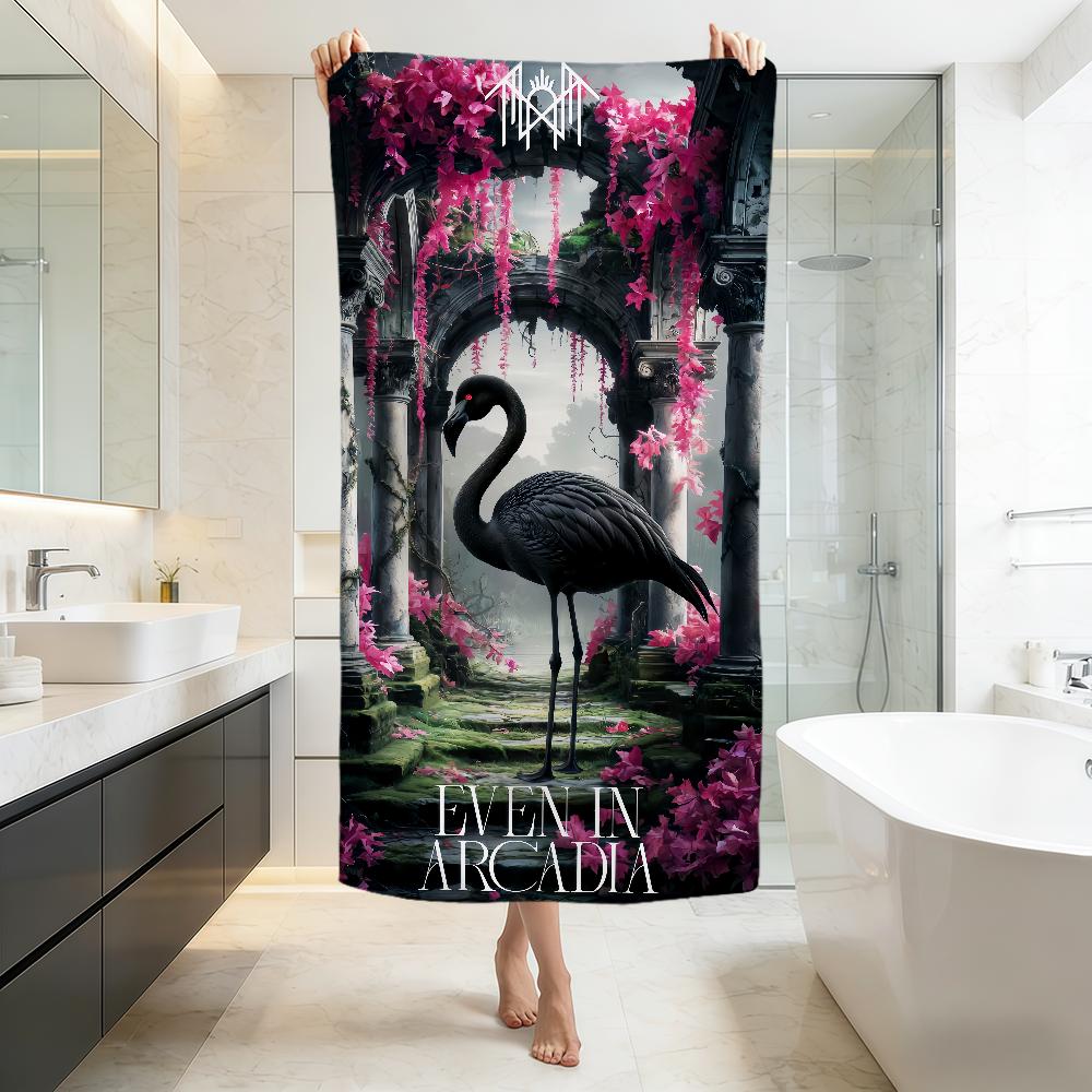 Lampada White Band Singer Cool S-Sleep T-Tokens Towel Soft Beach Towels Trip Swim Pool Bathing Towel Gym Spa Home Decor Gift Holiday Vacation