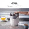 360° drehbarer Besteckorganizer, große Kapazität, multifunktionaler Utensilienhalter für Küchen- und Esstheke