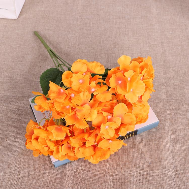 Road Lead Photography Flower Wall Props Decorative Hand Bouquet, Wedding Simulation Hydrangea