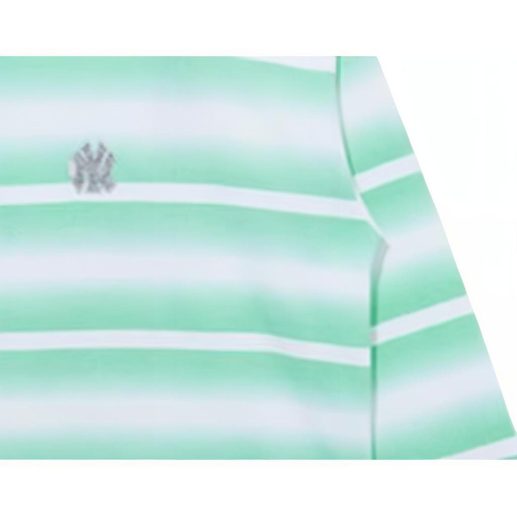 New Era MLB Color Block Gradient Striped Long Sleeve T-Shirt Unisex tops Green 13095657
