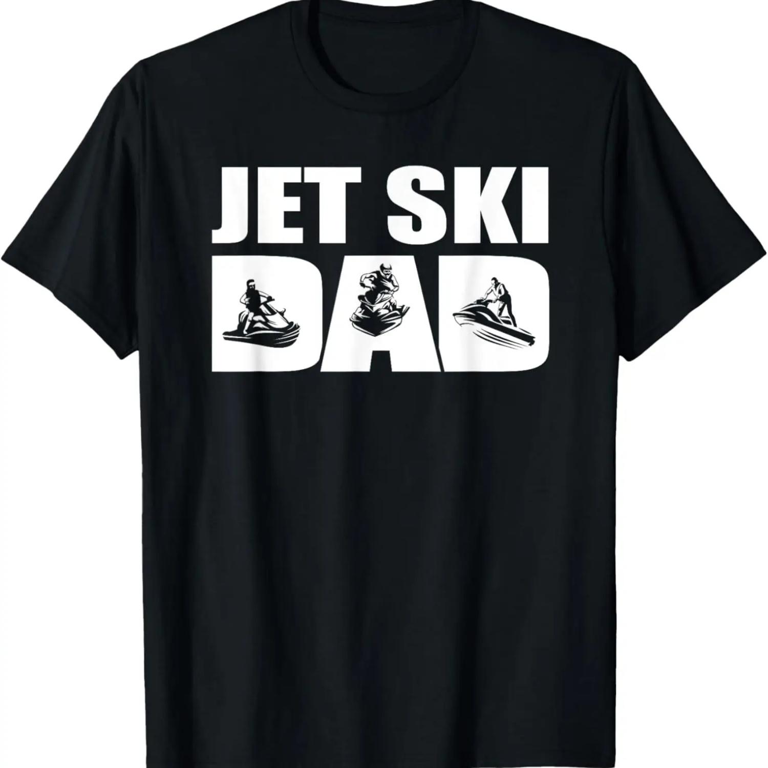 

Jet Ski Dad Riders Jet Ski T-Shirt XXXXXL чорний