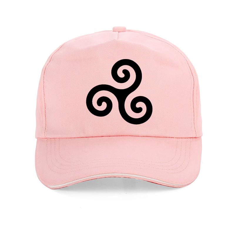 Witchcraft Vortex Hat Viking Triskelion Celtic Knot Spiral Triskele Baseball Cap Vintage Ancient Celtics Symbol Unisex Hats Bone