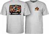 Powell Peralta Bucky Lasek STADIUM Skateboard T Shirt ASH GREY Unisex T-Shirt