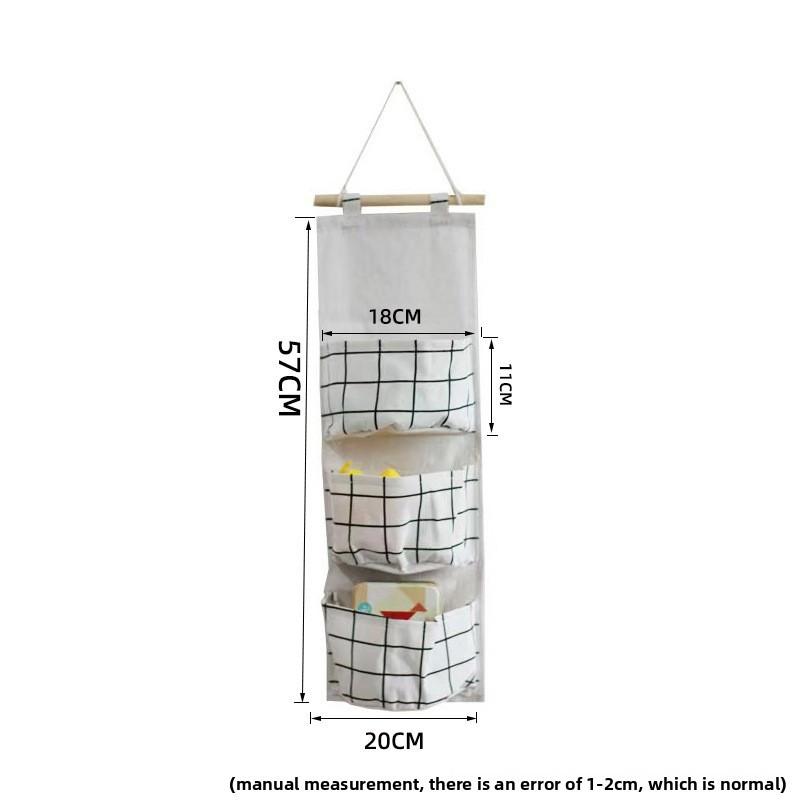 Christmas Storage Hanging Bag With Compartments For Dorm Room Organization