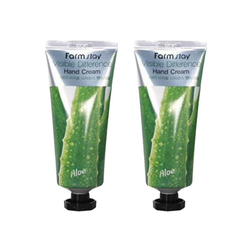 

FARM STAY Visible Difference Крем для рук с алоэ 100 мл (3 варианта) 2pcs