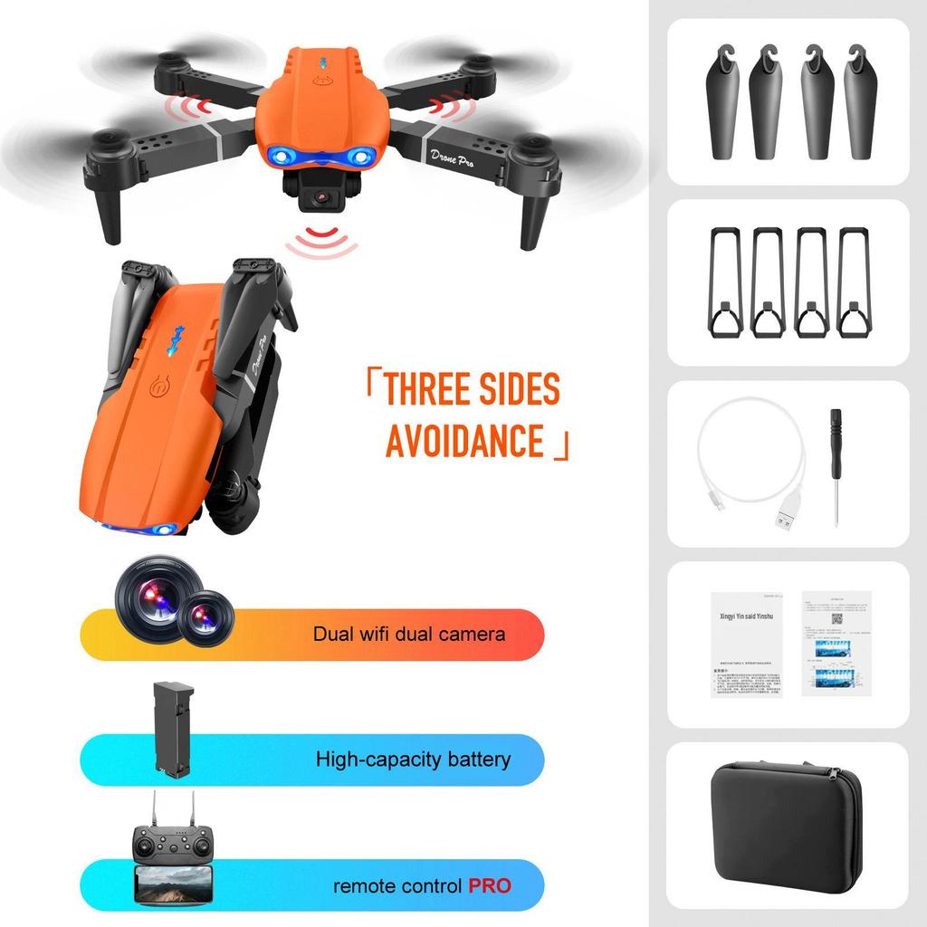 E99 Pro/K3 Drone with Camera - Remote Control Aircraft Gift