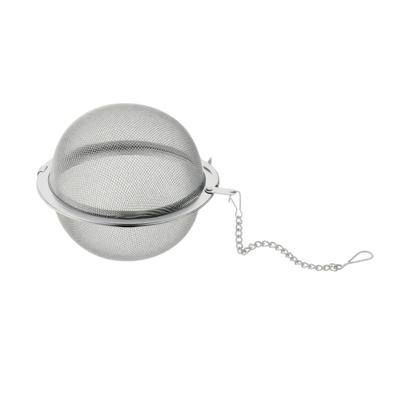 Stainless Steel Tea Infuser Ball Fine Mesh Tea Strainer with Chain for Loose Leaf Tea Brewing Kitchen Accessory