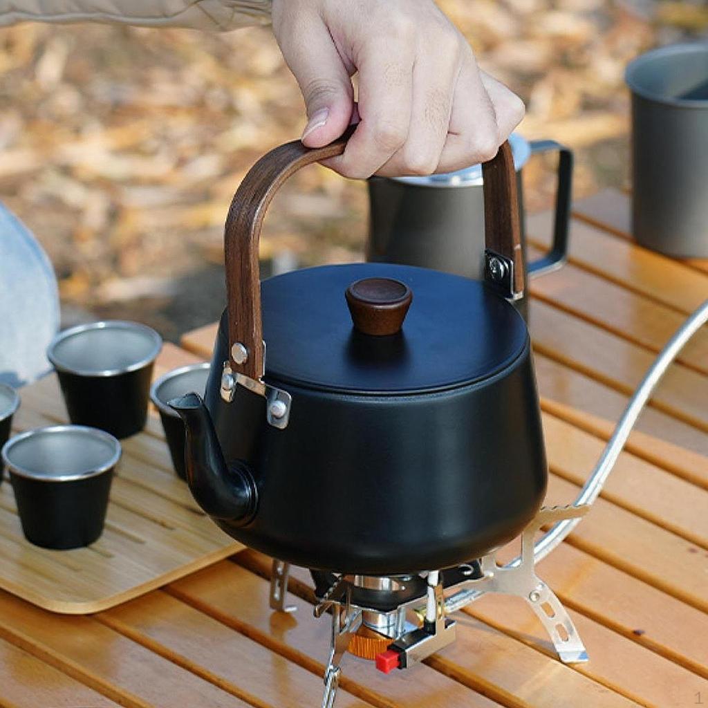 Camping Kettle Campfire Water Lightweight Jug Outdoor Pot for Traveling Boiling
