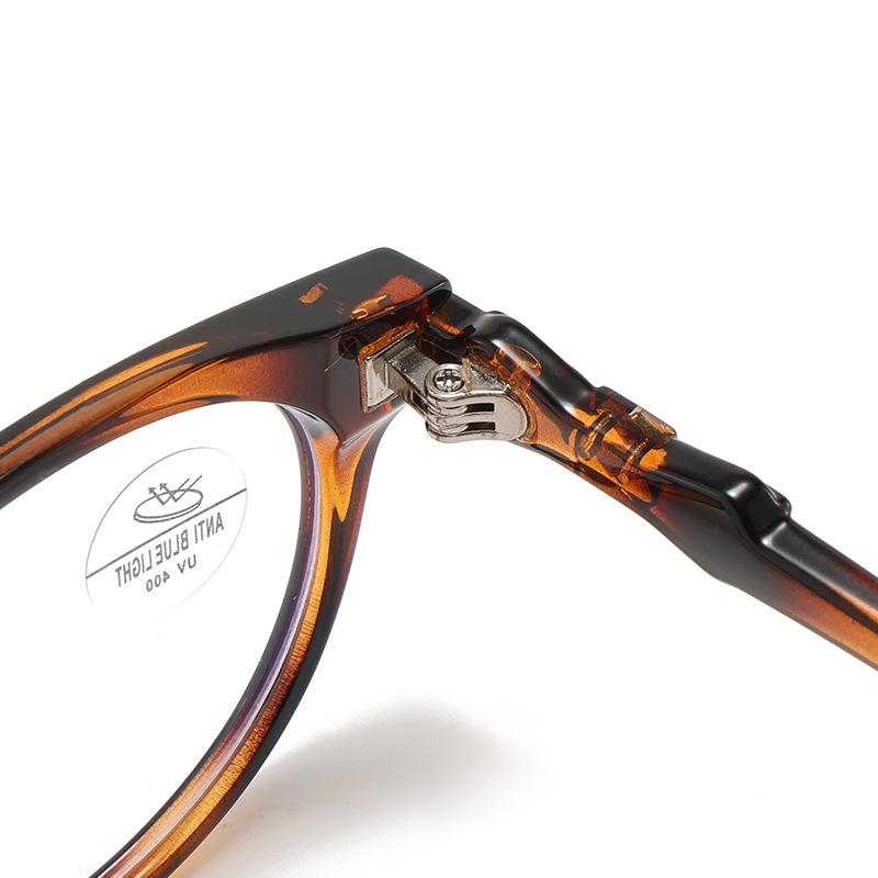 Ultra-Lightweight Japanese-Style Retro Anti-Blue Light Glasses Women'S Sophisticated Slimming Eyeglasses Outdoor Sports Eyewear