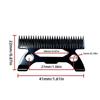 Replacement Clipper Blade For Dk Series Universal Fit For Brushless Motor Hair Clipper Compatible With More Barber Trimmer