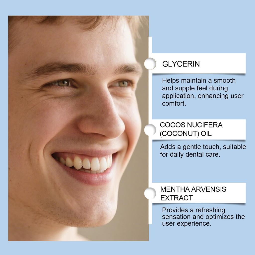 The Care Wax For Daily Teeth Application Adheres Firmly And Is Not Easy To Fall Off. It Is Clean And Convenient To Dispense.