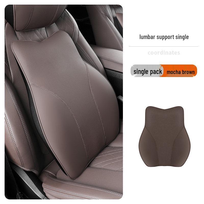Tesla Headrest & Lumbar Support Pillow for Model 3/Y/X/S