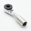 711L Mini Ratchet Wrench - One of the Smallest 1/4" Ratchets for Tight Spaces, Connects To Any Hex Head Extension [Parallel Import]