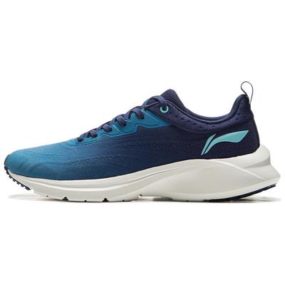 Li Ning Yun Que Zapatillas de Running Cómodas Moda Duraderas Caña Baja Hombre zapatilla Azul ARSU063-3