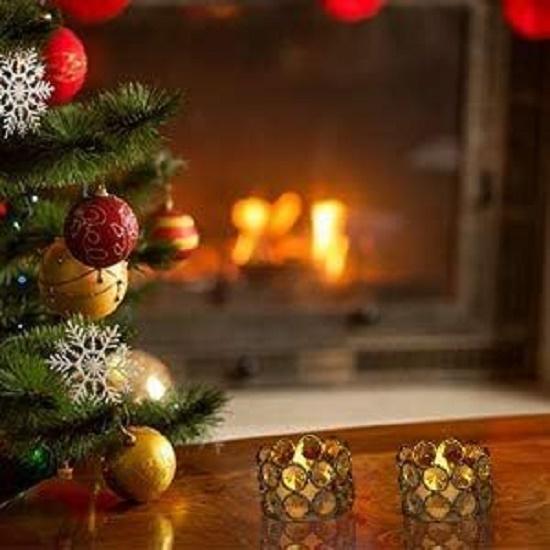 Crystal Tealight Candle Holder Votives Bowl for Home Decoration, Diya Diwali Lights Centerpieces for Wedding Party Table Pack of 10