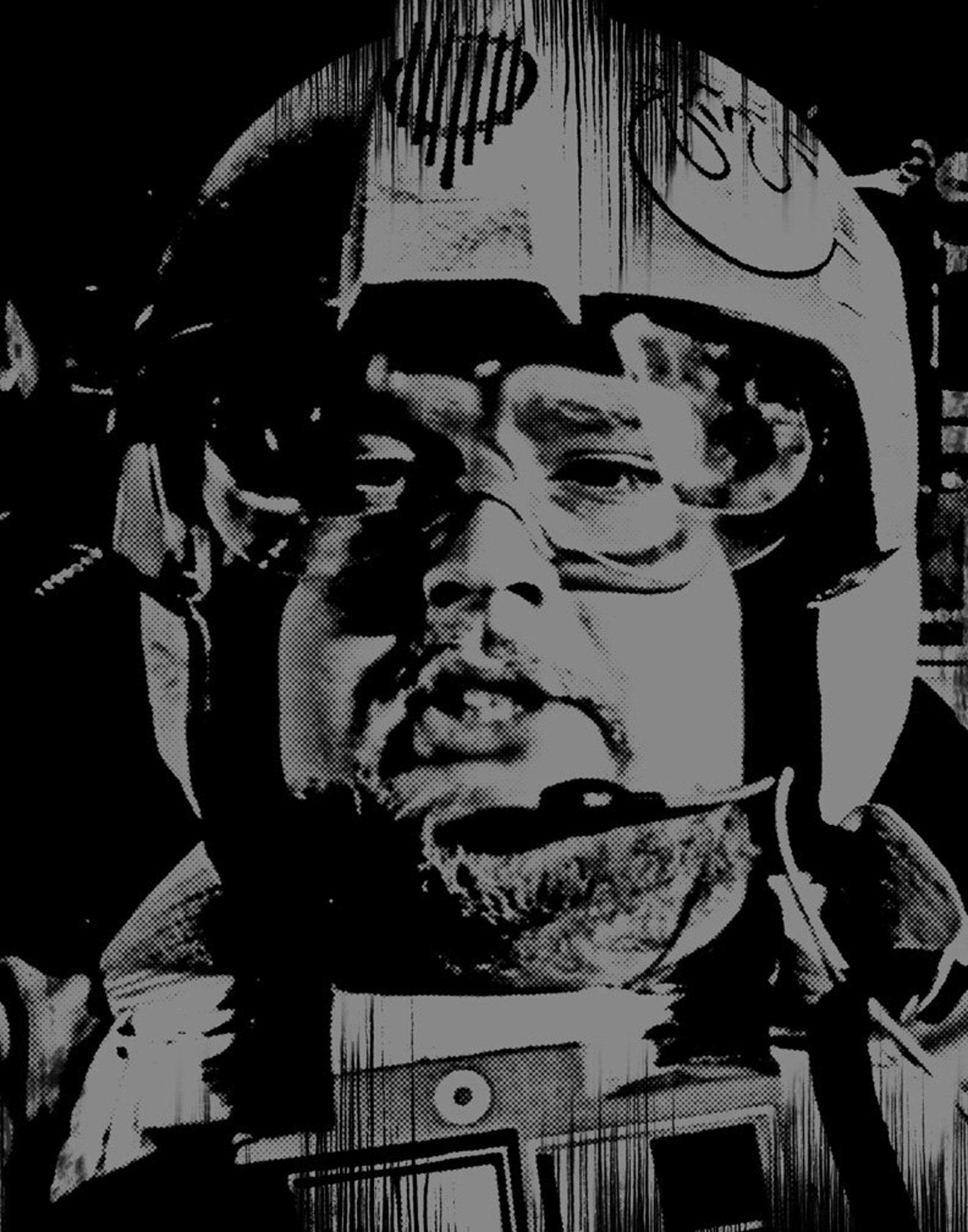 Star Wars T-Shirt: - Jek Porkins Shirt, Hand-Printed Cult Classic, OG Sci-Fi L