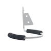 Hair Dryer Holder Iron Wall Mounted Organizer Drilling Stand Holder Rack Bathroom Shelf Storage Bathroom Accessory Wall Shelf