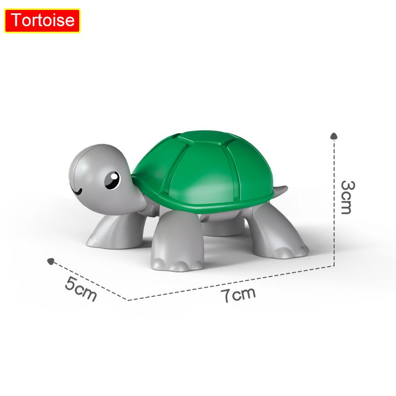 NEW Big Size Building Blocks Accessories Figures Animals Block Dinosaur Kangaroo DIY Bricks Assembly Toys For Children Kids Gift