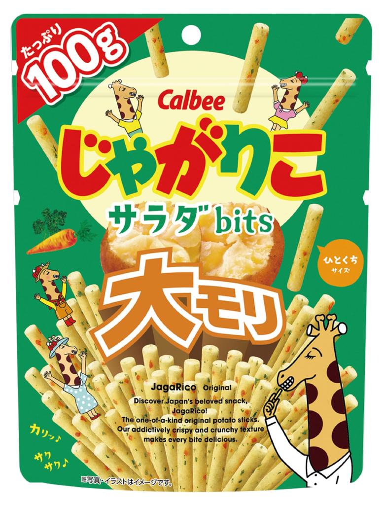 Calbee Jagariko Salad Bits Large 100g x 12 bags