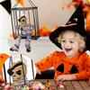 Halloween Hanging Toys Prisoner Cage Electric Luminous Sound Can Be Hung And Can Be Carried Plain Clothes Color Blocked Leopard Print