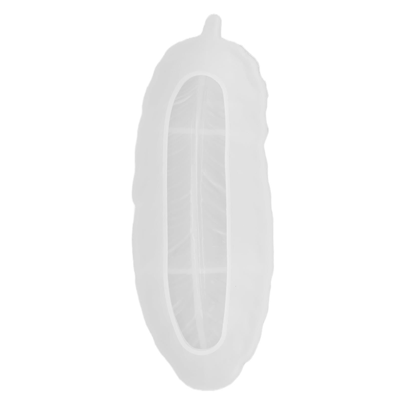 

Feather Silicone Resin Molds Feather Shaped Silicone Tray Mold Resin for Jewelry Storage Container DIY Gifts