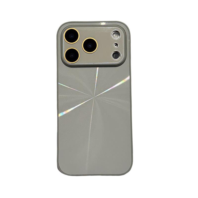 Aurora Apple iPhone 17 Pro Max Case with Dazzling CD Texture and Full Coverage 16 Lens Film - Anti-Drop Protection