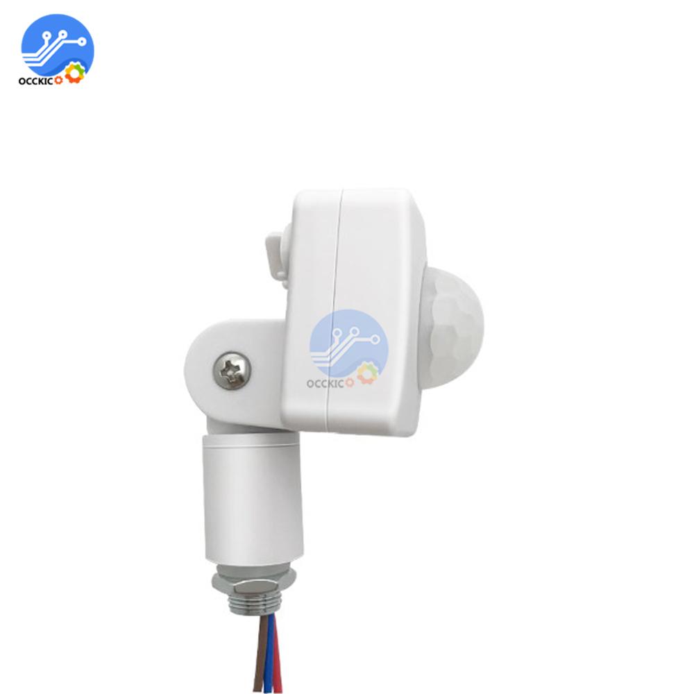 Mini Human Body Infrared Sensor Ultra-thin Infrared Body Sensor Switch LED Flood Light PIR Motion Sensor Adjustable Smart Switch